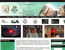 Tablet Screenshot of halalitaly.org